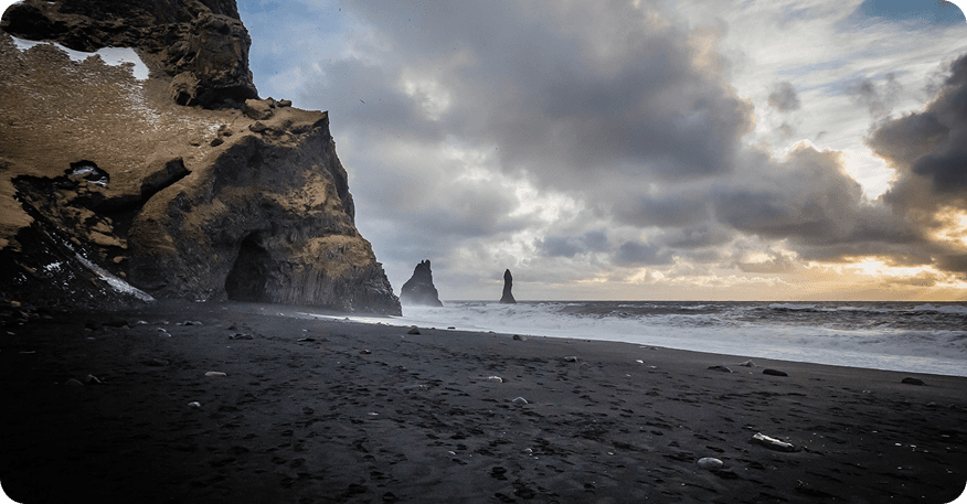 South Coast Iceland landscape
